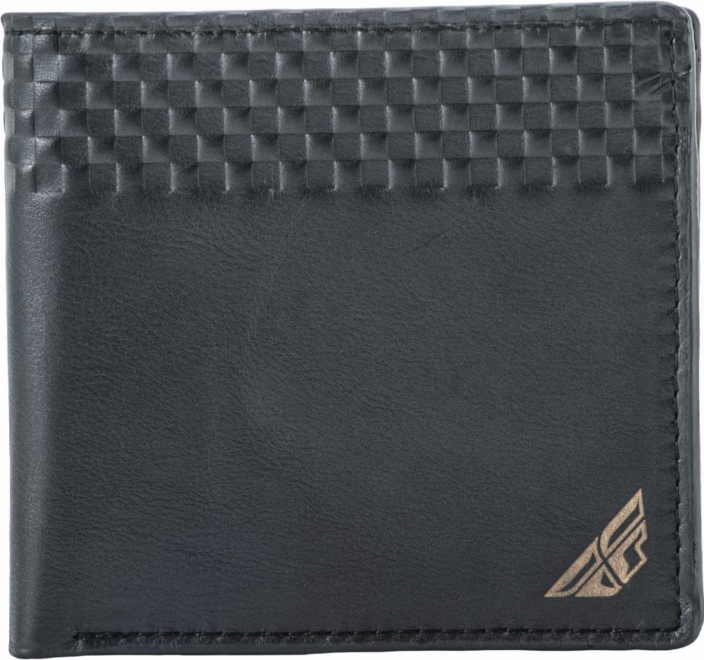 FLY LEATHER WALLET BLACK #360-9390