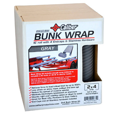 Caliber 23050 Bunkwrap Kit - Grey 16' x 2 x 4" #23050