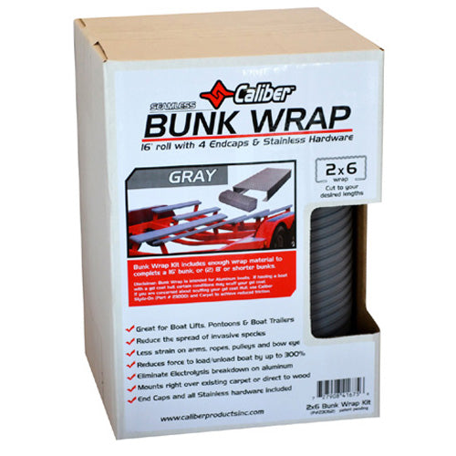 BUNKWRAP KIT GREY (16'X2X6" W/END CAPS)#mpn_23052