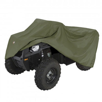 QUADGEAR ATV STORAGE COVER OLIVE - LARGE#mpn_15-055-041404-00