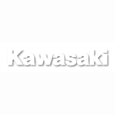 FX 2015 1' DIE-CUT STICKERS KAWASAKI (WHITE)#mpn_09-94110