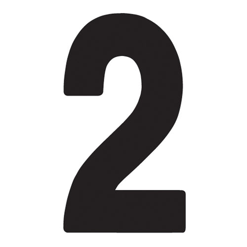 FX 2015 NUMBERS PRO 5" BLACK 2#mpn_03-0272