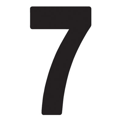 FX 2015 NUMBERS PRO 4" BLACK 7#mpn_04-2577