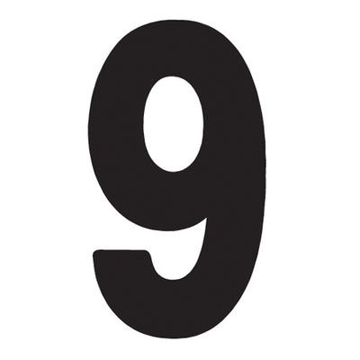 FX 2015 NUMBERS PRO 4" BLACK 9#mpn_04-2579