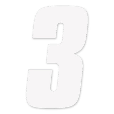 FX 2015 NUMBERS FACTORY 6" WHITE 3#mpn_08-90053