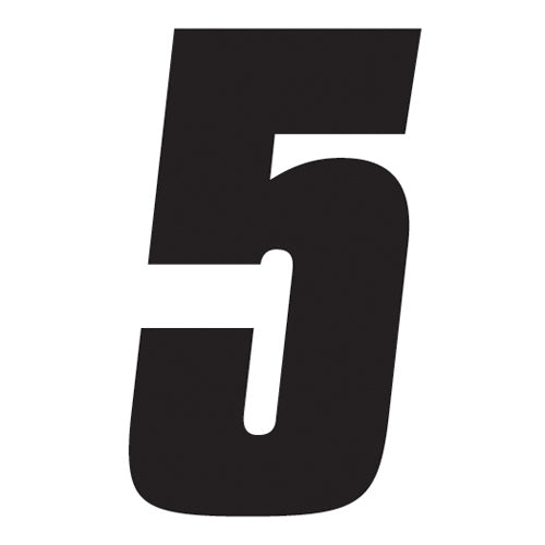 FX 2015 NUMBERS FACTORY 7" BLACK 5#mpn_08-90085