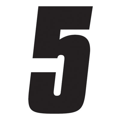 FX 2015 NUMBERS FACTORY 7" BLACK 5#mpn_08-90085