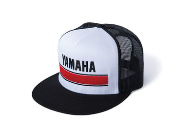 FX YAMAHA VINTAGE SNAPBACK HAT/ WHITE-BLACK (ONE SIZE)#mpn_18-86300
