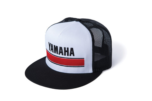 Factory Effex 18-86300 Vintage Snapback Hat - White/Black (One Size) #18-86300