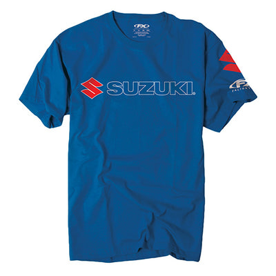 FACTORY EFFEX SUZUKI TEAM  T- SHIRT / BLUE (XL)#mpn_15-88464