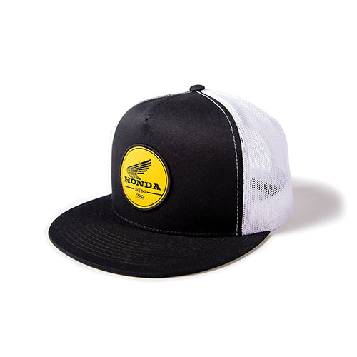 Factory Effex 24-86302 Gold Label Snapback Hat - Black/White #24-86302
