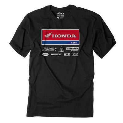 2021 HONDA RACEWEAR T-SHIRT / BLACK XL#mpn_24-87326