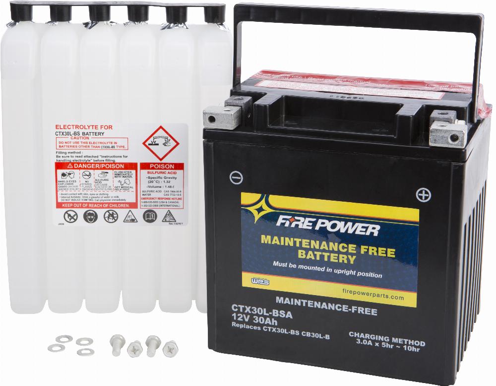 BATTERY CTX30L-BSA/CIX30L-BS MAINTENANCE FREE#mpn_CTX30L-BSA