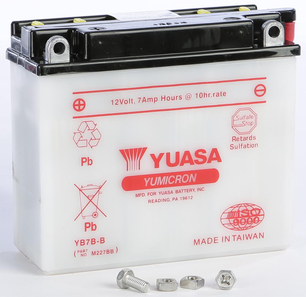 BATTERY YB7B-B CONVENTIONAL#mpn_YUAM227BB