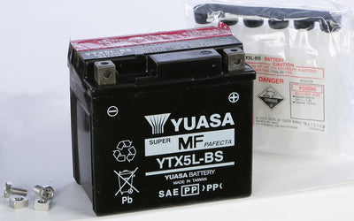 BATTERY YTX5L-BS MAINTENANCE FREE #YUAM32X5B