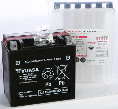 BATTERY YTX14-BS MAINTENANCE FREE #YUAM3RH4STWN