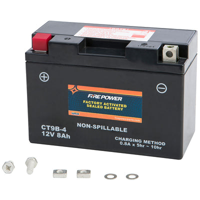 BATTERY CT9B-4 CT9B SEALED FACTORY ACTIVATED#mpn_CT9B-4