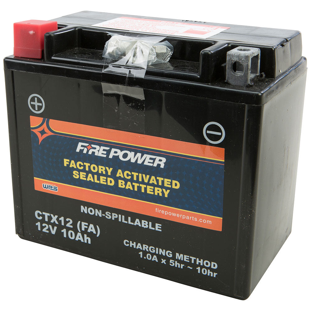 Fire Power CTX12 Sealed Factory Activated Battery #CTX12-BS(FA)