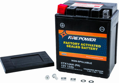 BATTERY CTX14AH SEALED FACTORY ACTIVATED #CTX14AH-BS(FA)