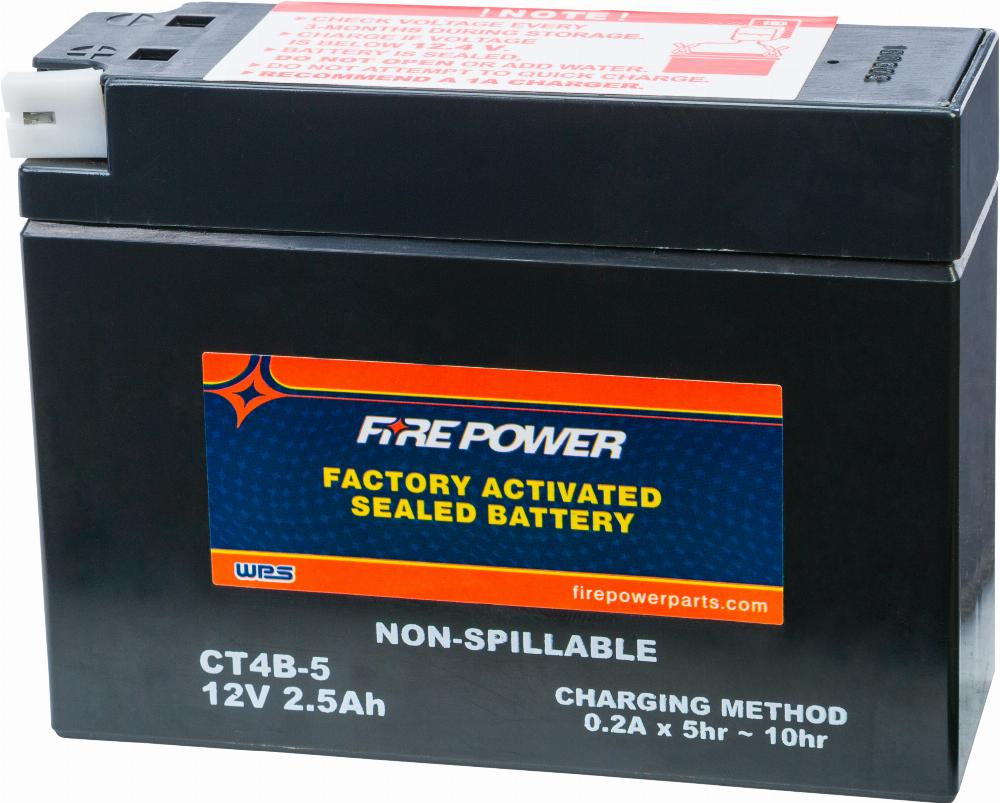 Fire Power CT4B-5 Sealed Factory Activated Battery Ct4B-5 #CT4B-5