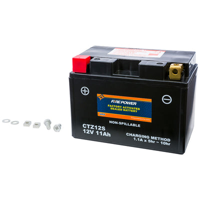 Fire Power CTZ12S Sealed Factory Activated Battery #CTZ12S