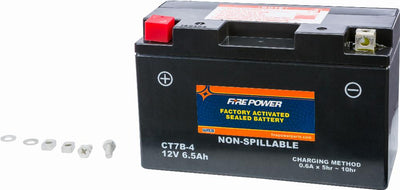 Fire Power CT7B-4 Sealed Factory Activated Battery #CT7B-4