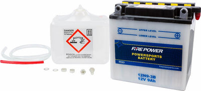 BATTERY W/ACID 12N9-3B 12V#mpn_12N9-3B