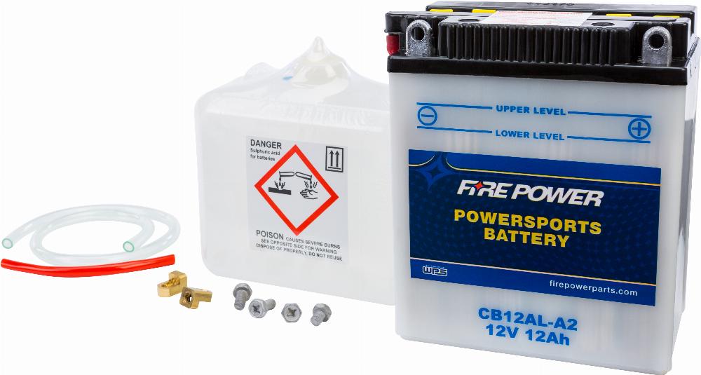 BATTERY W/ACID CB12AL-A2 12V HEAVY DUTY #CB12AL-A2