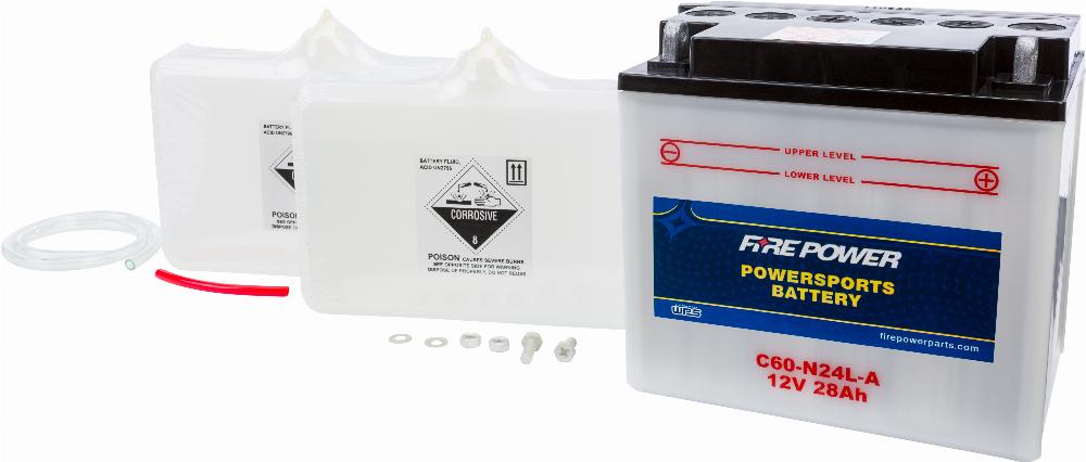 BATTERY W/ACID C60-N24L-A 12V HEAVY DUTY#mpn_C60-N24L-A