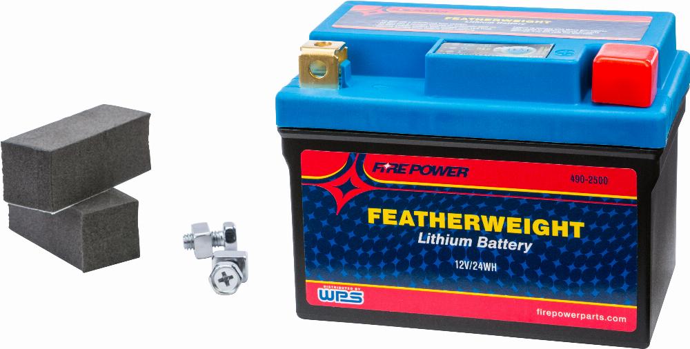 Fire Power Featherweight 120 CCA HJTZ5S-FP-IL 12V/24WH Lithium Battery #HJTZ5S-FP