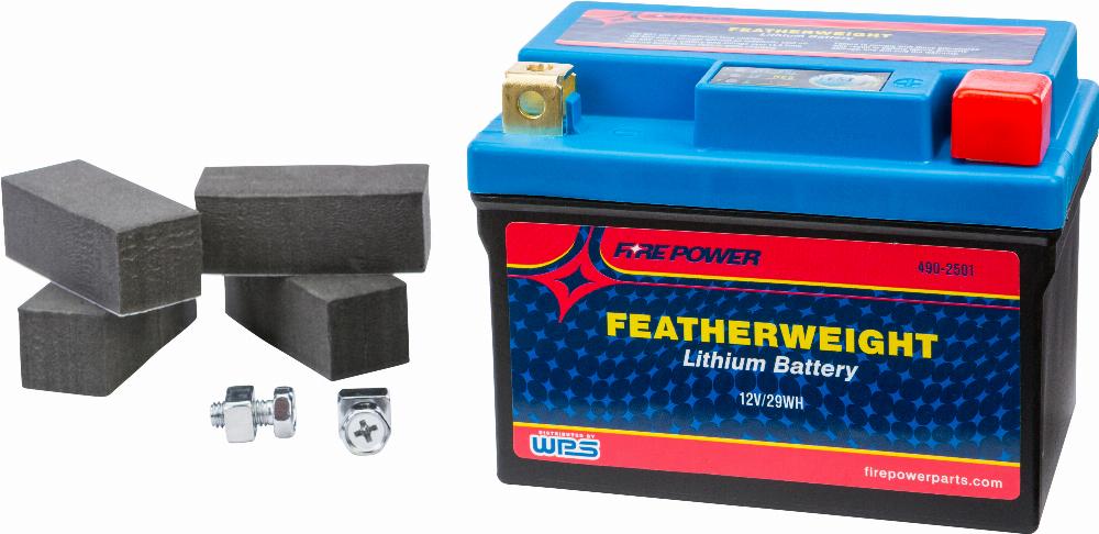 Fire Power Featherweight 150 CCA HJTZ7S-FP-IL 12V/29WH Lithium Battery #HJTZ7S-FP