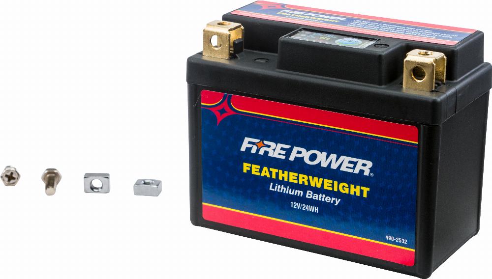 FEATHERWEIGHT LITHIUM BATTERY 130 CCA LFP03-FP-IL 12V/24WH#mpn_LFP03-FP-IL