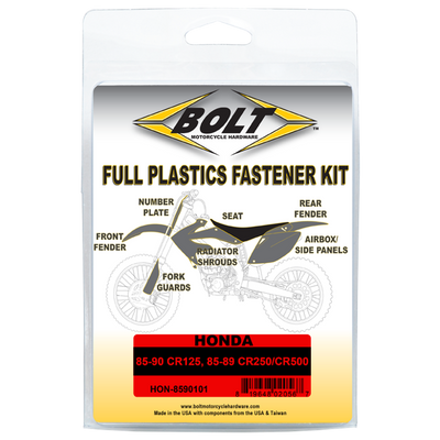 Bolt HON-8590101 Body Work Fastener Kit #HON-8590101