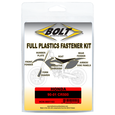 Bolt HON-9001103 Body Work Fastener Kit #HON-9001103