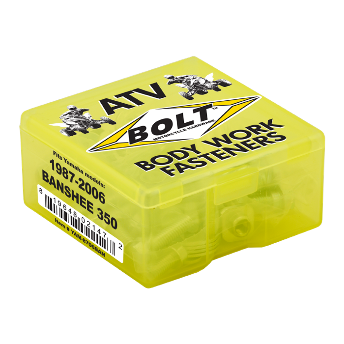 Bolt YAM-8706BAN Body Work Fastener Kit #YAM-8706BAN