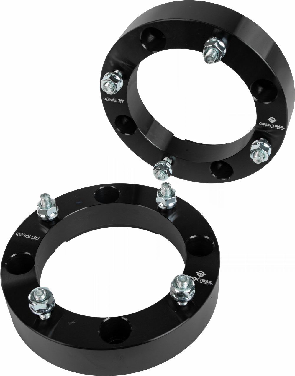 WHEEL SPACER 1.5" 4/156 STUD 3/8" X 24 AC06657BK MX PowerPlay