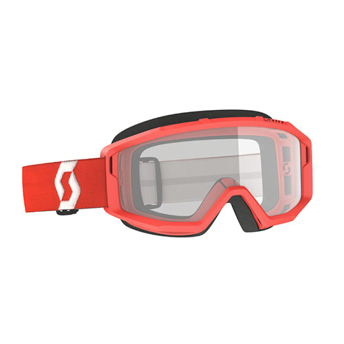 SCOTT PRIMAL GOGGLE RED - CLEAR LENS#mpn_278598-0004043