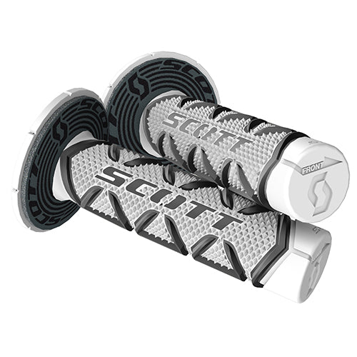 Scott 219626-1007 Grip - Diamond Black/White Set with Donut #219626-1007