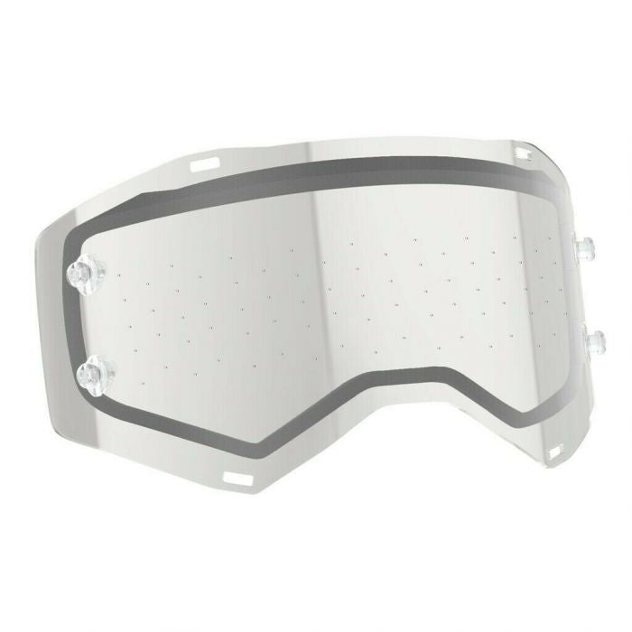 Scott 265611-332 Prospect/Fury Dual Anti-Stick Wks Goggle Lens - Dots/Clear afc #265611-332