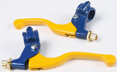 ALLOY LEVER YELLOW/BLUE#mpn_32-73710