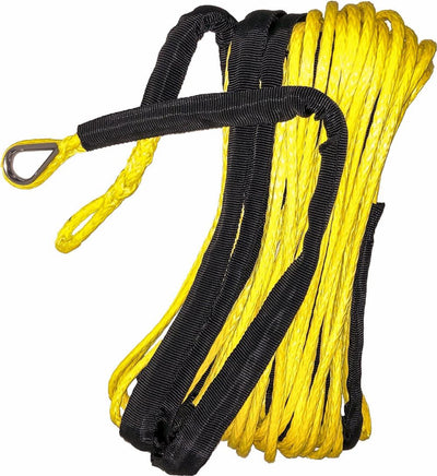 SYNTHETIC WINCH ROPE 3/16" DIAMETER X 50 FT. YELLOW #600-3050