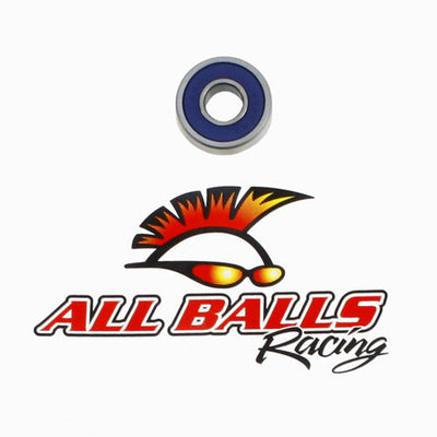 All Balls Racing 6000-2RS Bearing with Double Seal 10 X 26 X 8 #6000-2RS