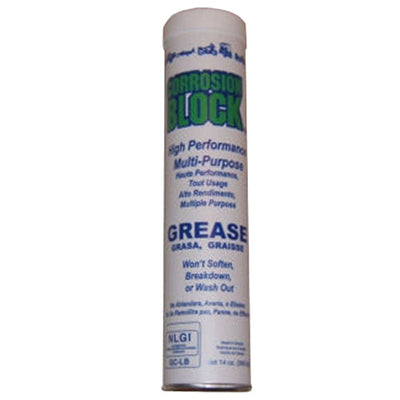 Lear Chemicals 25014 Corrosion Block Waterproof Grease 14oz Cartidage #25014