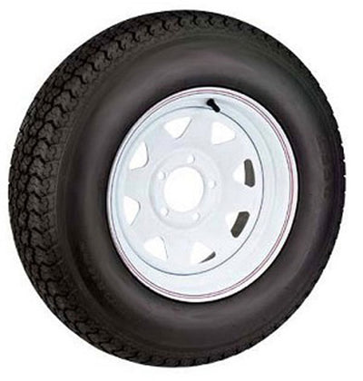 480 X 12 (B) TIRE AND WHEEL IMPORTED 5 HOLE PAINTED#mpn_30580