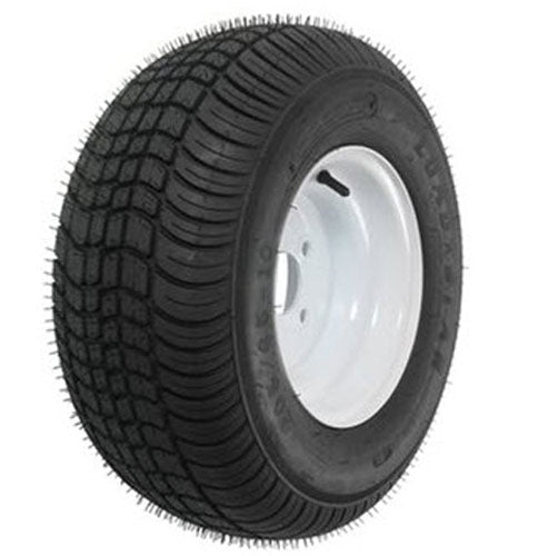 205/65-10 TIRE & WHEEL (B) 5 HOLE / WHITE#mpn_3H350