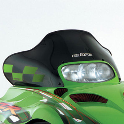 COBRA WINDSHIELD ARCTIC CAT LOW BLACK WITH GREEN CHECKS#mpn_12320