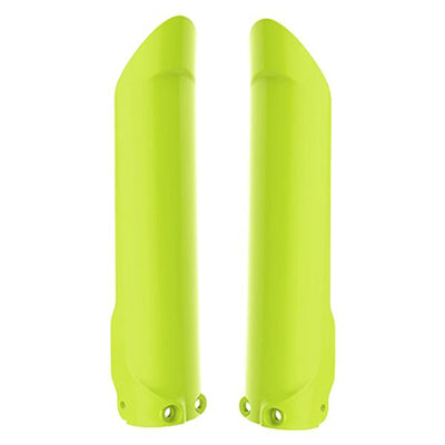 POLISPORT  FORK GUARDS HUSQVARNA, YELLOW FLO#mpn_8398900005