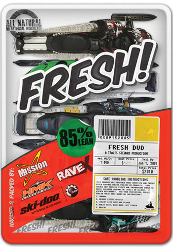 Rave X Films FRESH-DVD Snowmobiling Video Dvd #FRESH-DVD