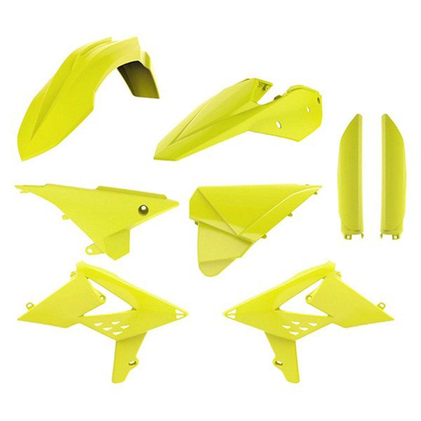 Polisport 90739 Complete Plastic Kit - Yellow #90739