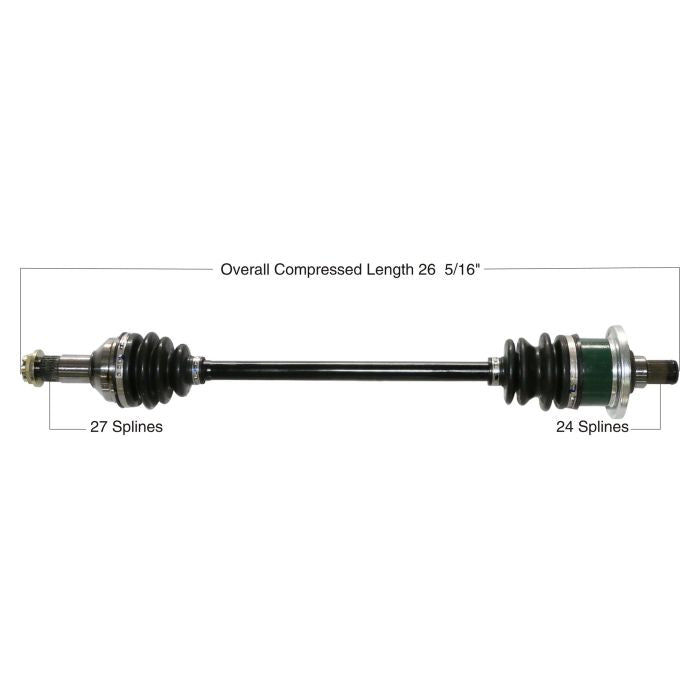 TYTANEUM OE REPLACEMENT CV AXLE ARCTIC CAT FRONT RIGHT#mpn_813-0013